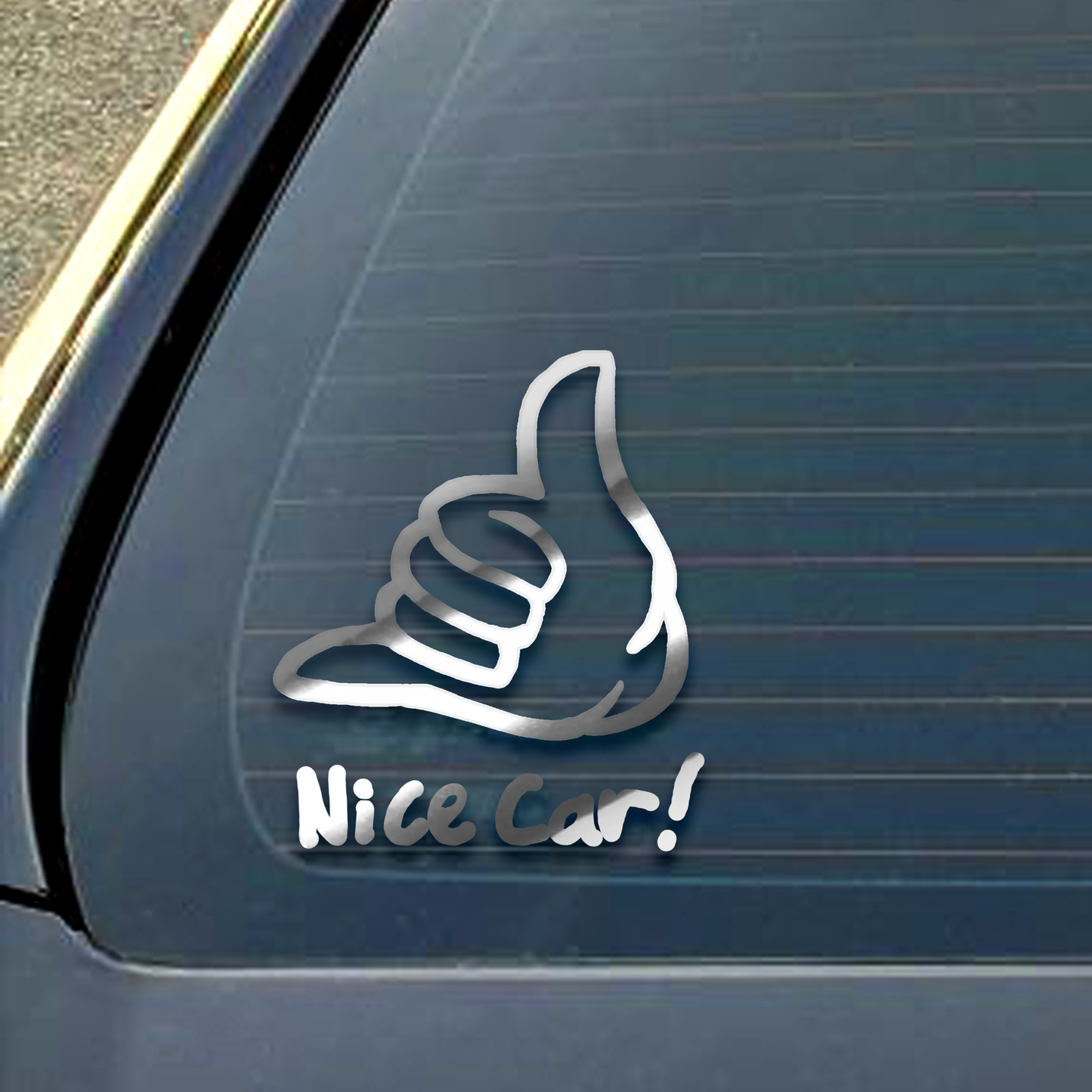 Nice Car Decal