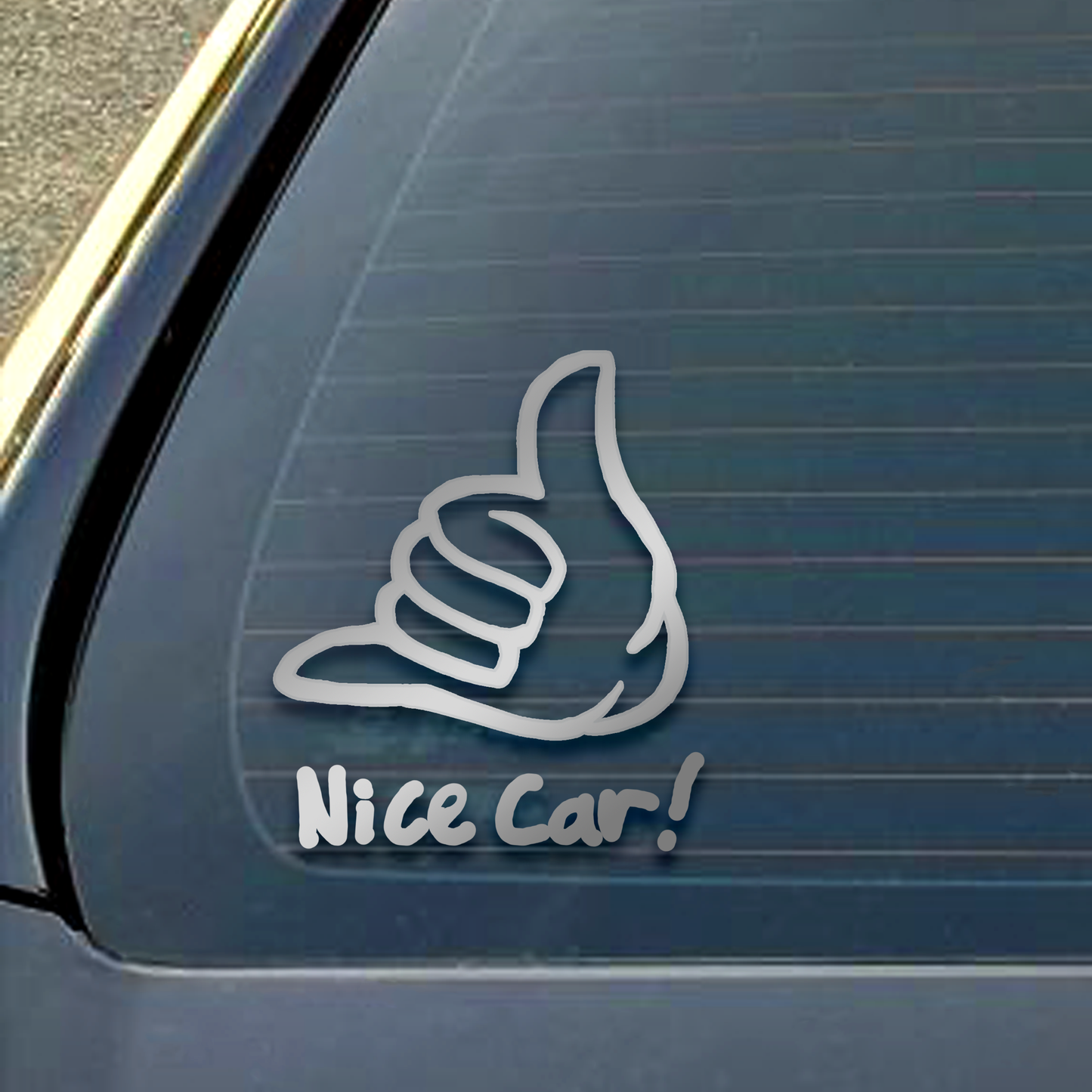 Nice Car Decal