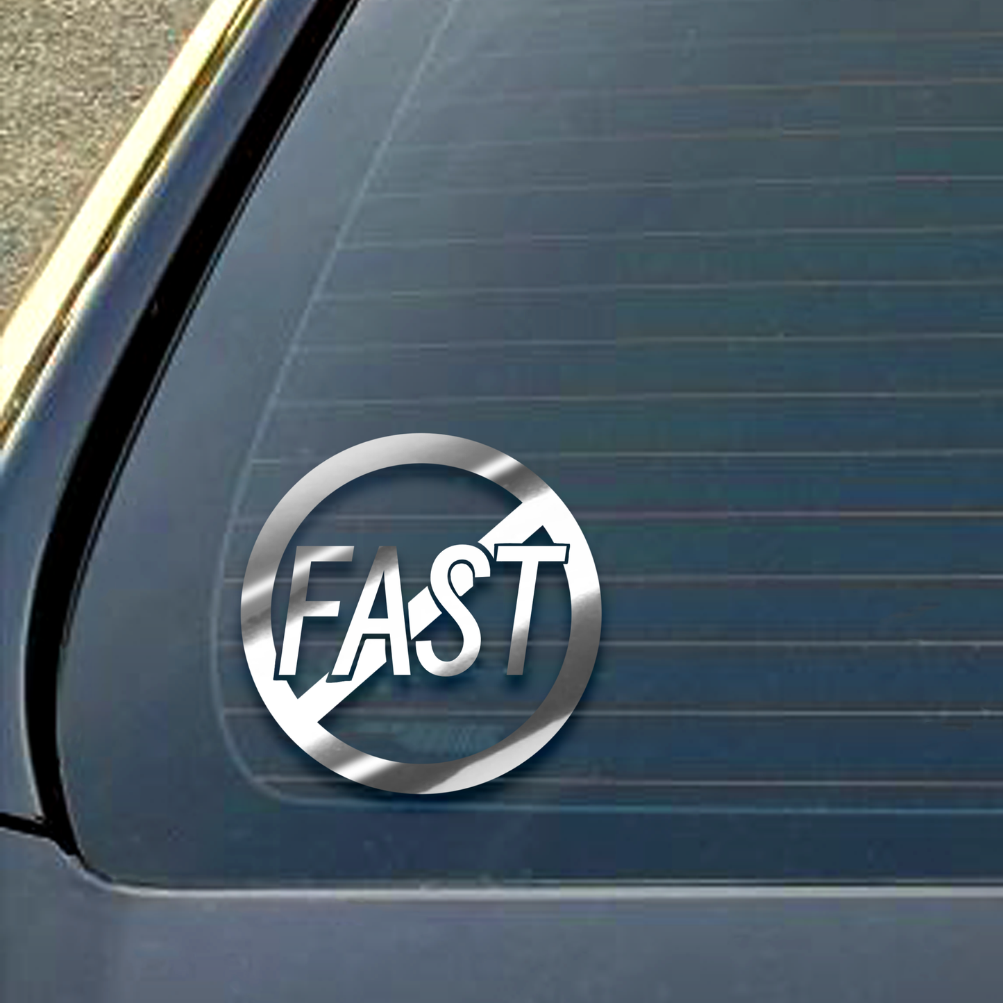 Not Fast Decal
