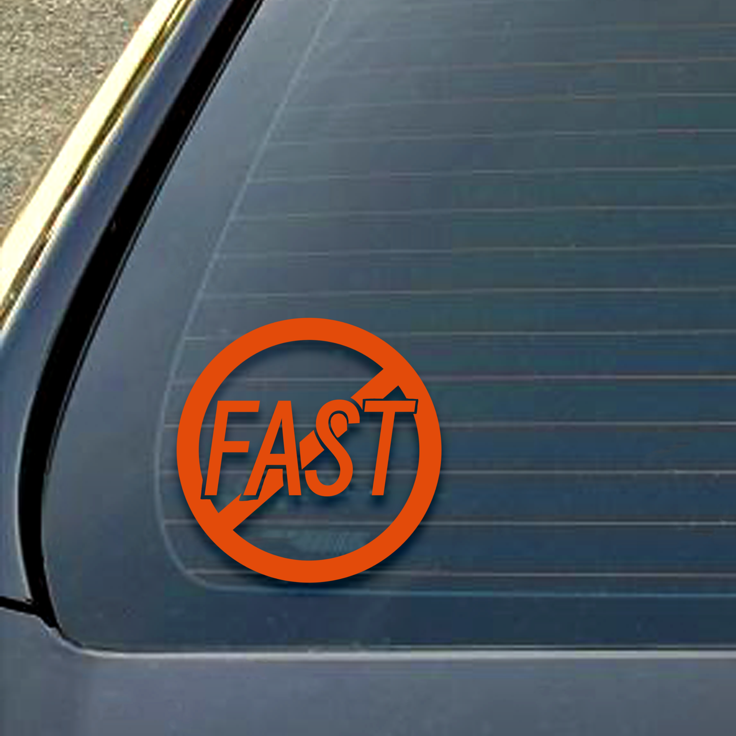Not Fast Decal
