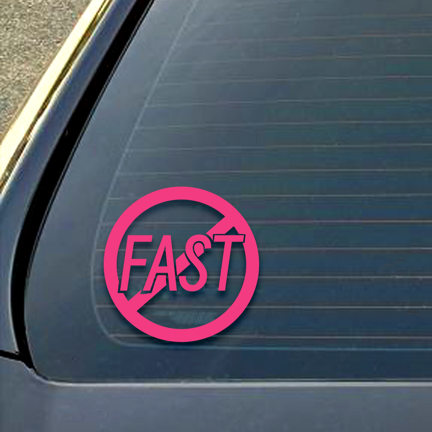 Not Fast Decal