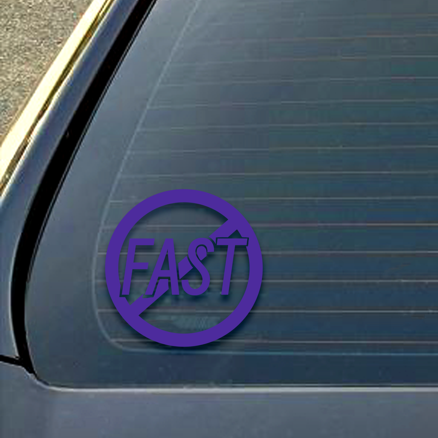 Not Fast Decal