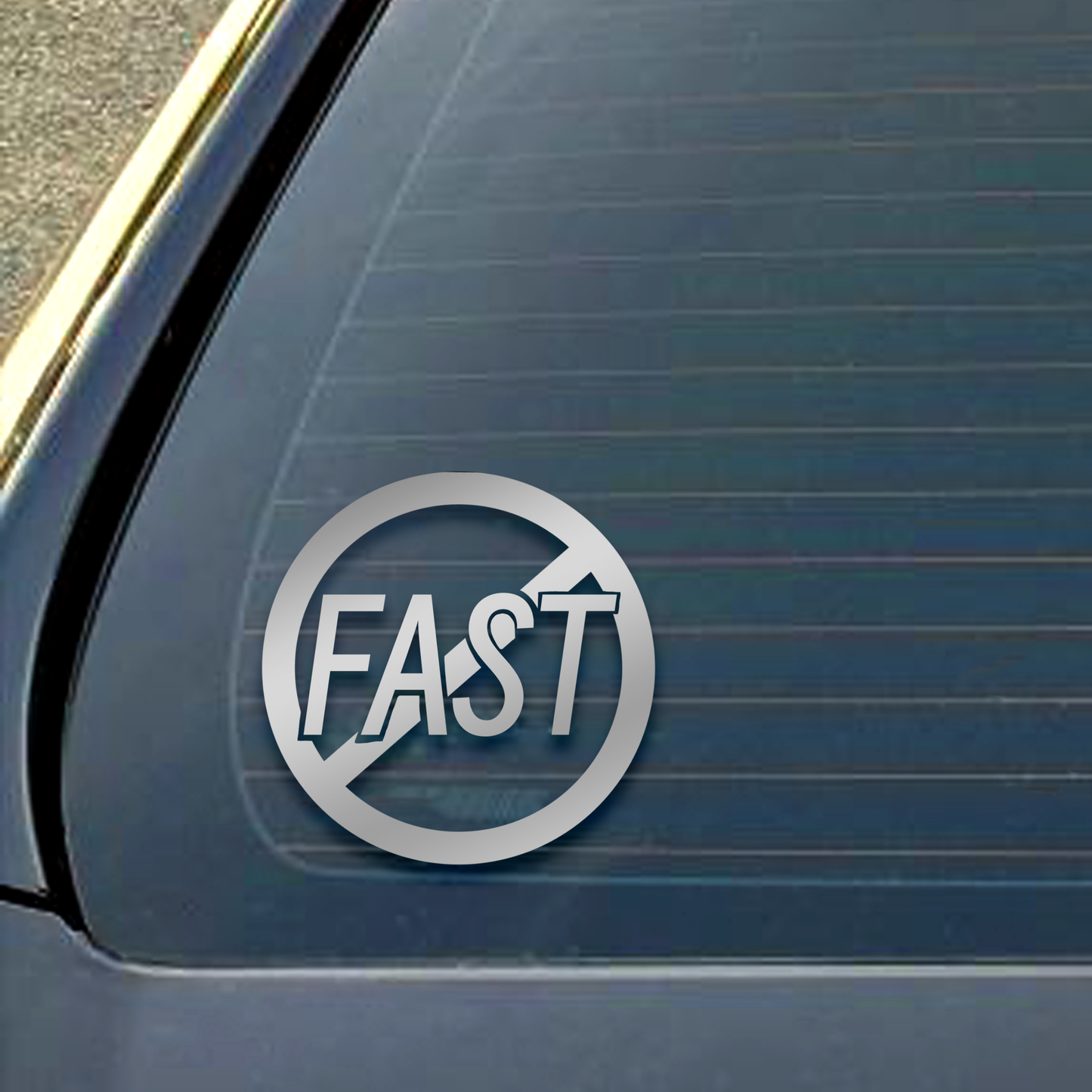 Not Fast Decal