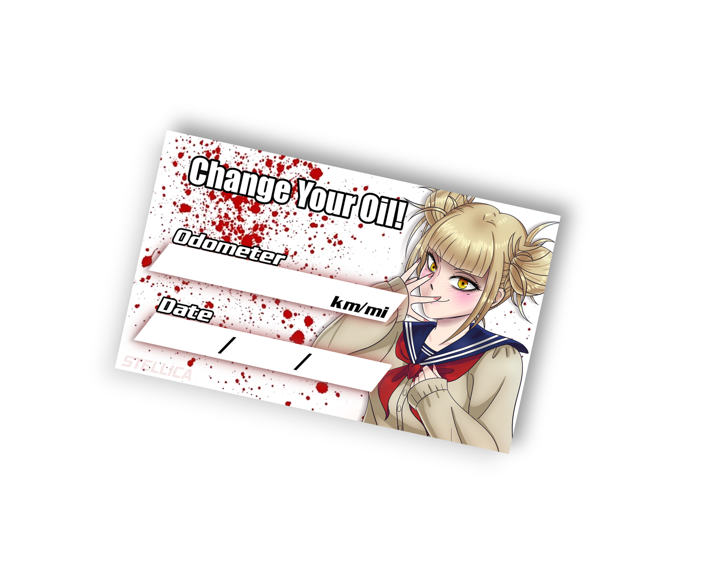 Himiko Toga Oil Change (Dry Erase!)