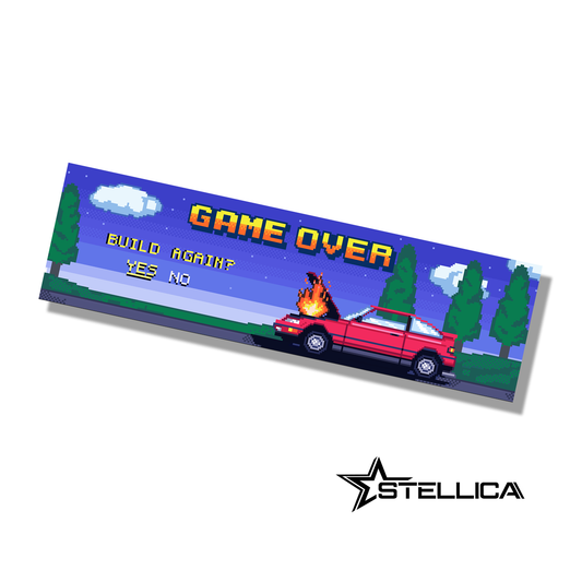 Game Over Slap Sticker