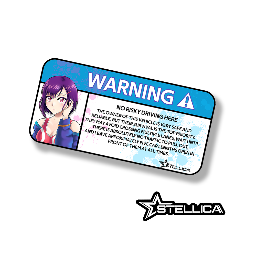 Shizuka Warning Label