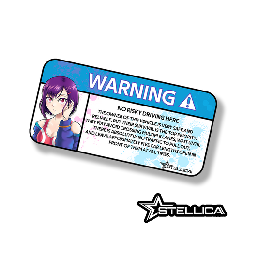 Shizuka Warning Label