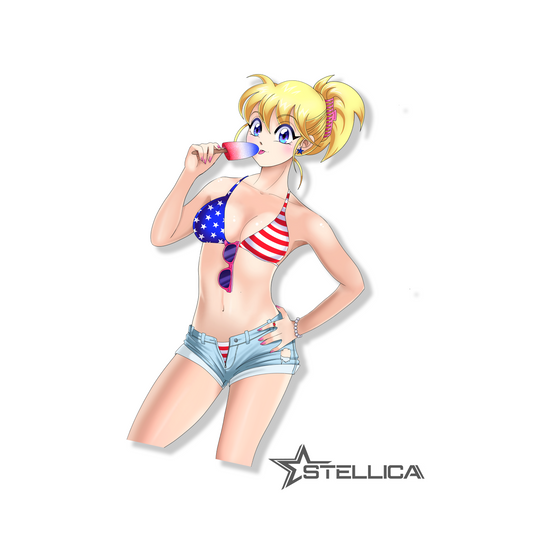 Patriotic Girl