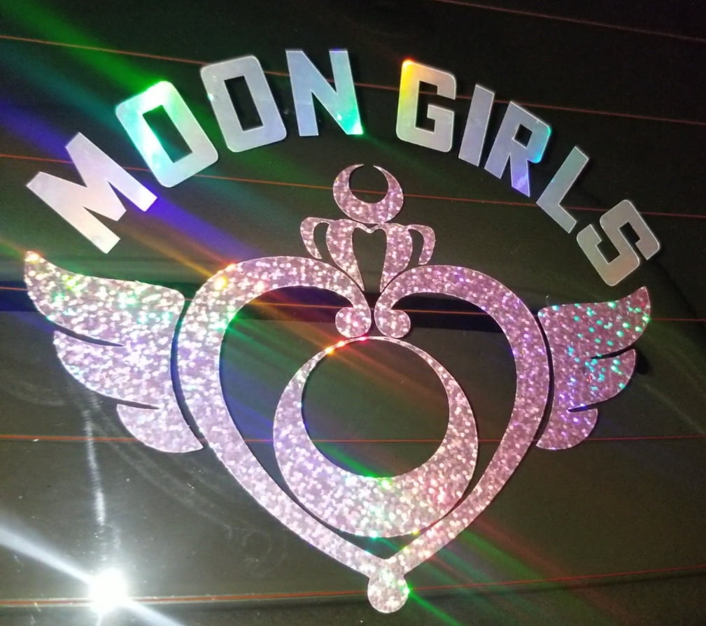 Moon Girls Crisis Brooch Decal