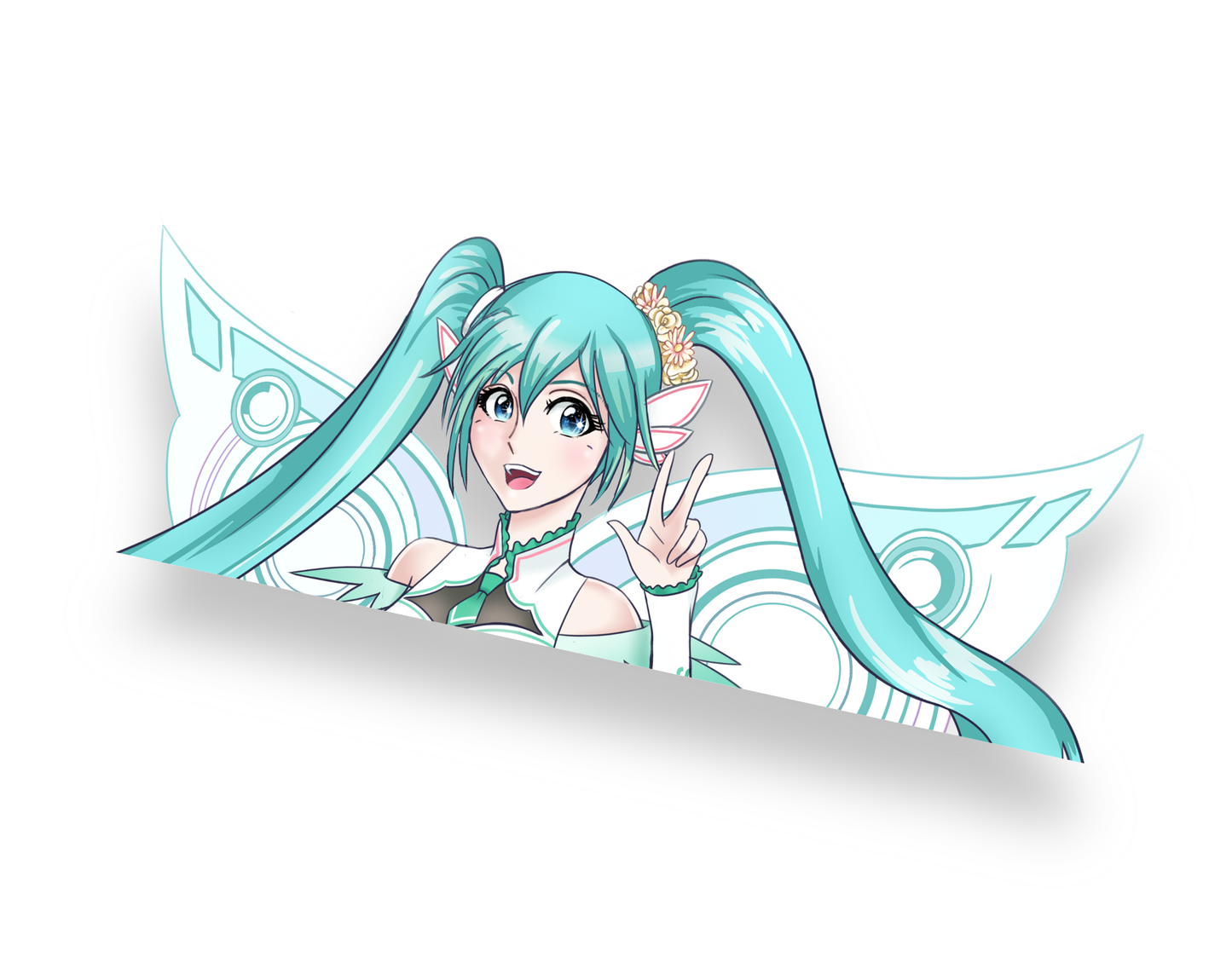 Racing Miku Peeker