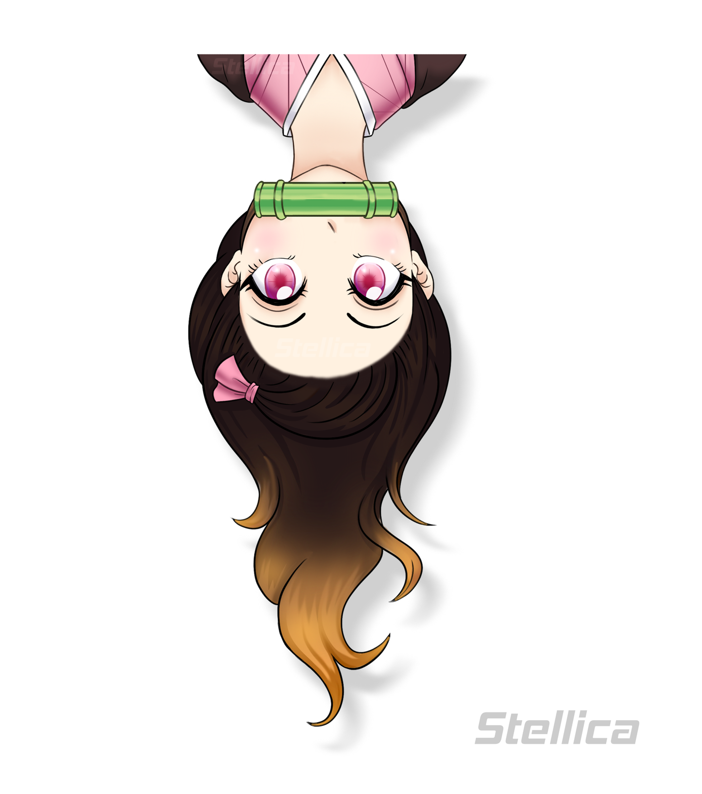 Nezuko Upside Down