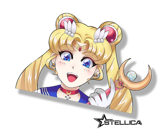 Sailor Moon with wand Peeker