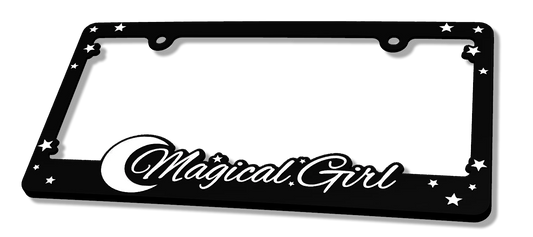 Magical Girl License Plate Frame