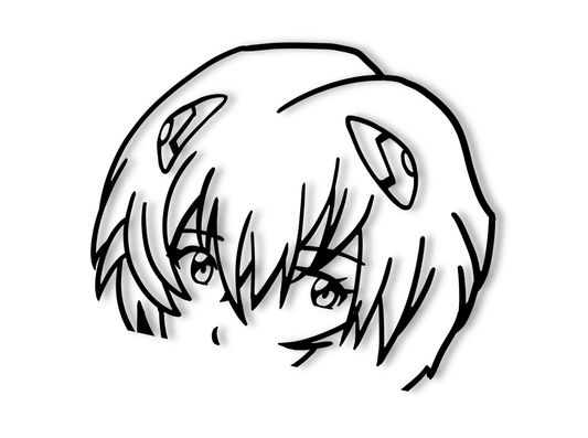 Rei Ayanami Mirror Overlay