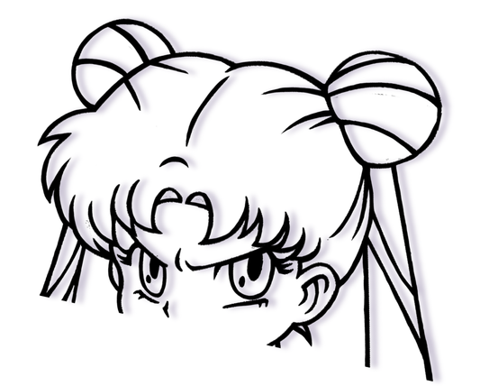 Pouty Usagi Mirror Overlay