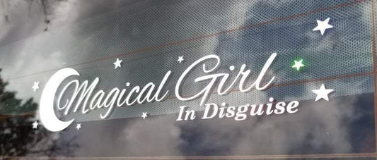 Magical Girl in Disguise Decal